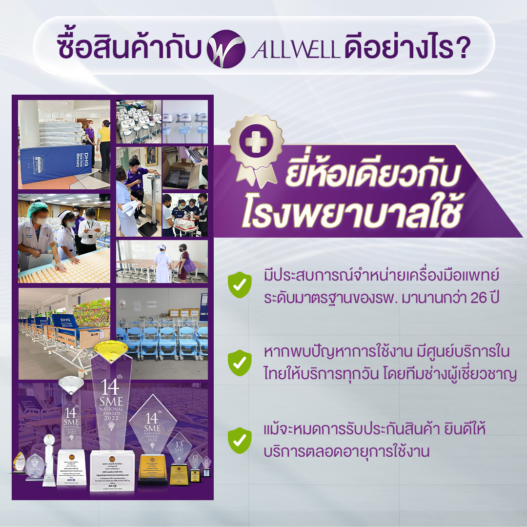  เครื่องวัดความดัน ALLWELL  เชื่อมต่อ App ภาษาไทย ระบบเสียงพูดภาษาไทย เครื่องวัดความดันโลหิต รุ่น JPD-HA101_5